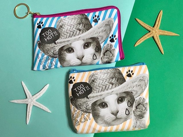 8月8日は世界猫の日 100均の夏猫グッズを持って出かけよう 100円のチカラ 100円ショップ Flet S フレッツ 百圓領事館
