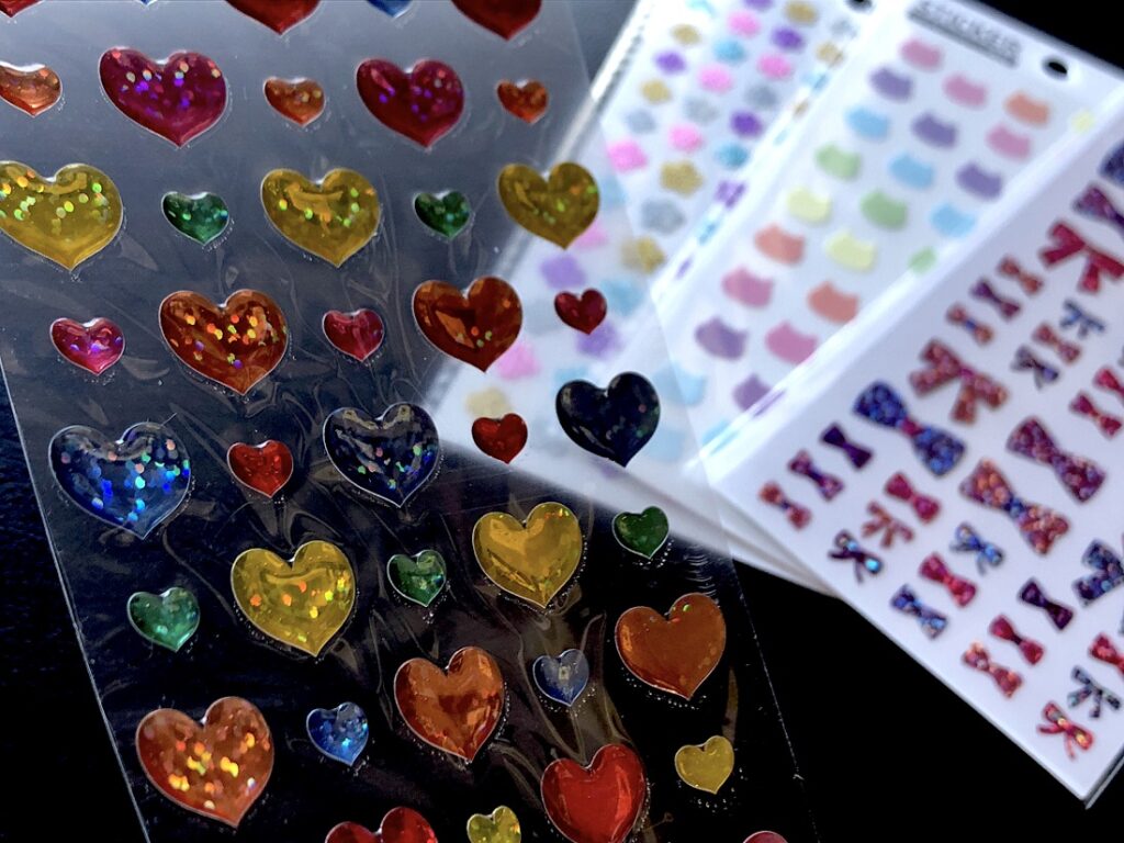 ホログラムからマステまで見ているだけでウキウキする100均シール 100円のチカラ 100円ショップ Flet S フレッツ 百圓領事館