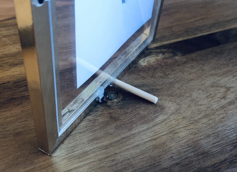 シンプルでお洒落 100均の高見えフォトフレーム 100円のチカラ 100円ショップ Flet S フレッツ 百圓領事館